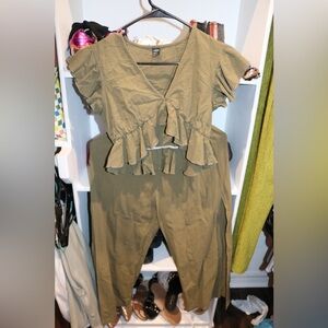 Women’s Olive Matching Set